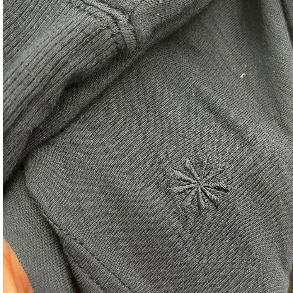 ATHLETA Pranayama Restore Rib Wrap Cardigan in Navy 882498-00